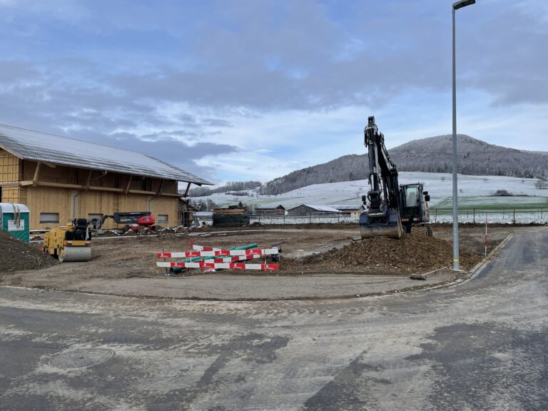 Baustart Ku-Box Siblingen