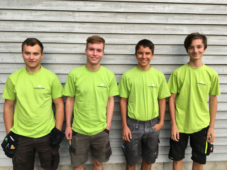 Lehrlinge 2018 HÜBSCHER