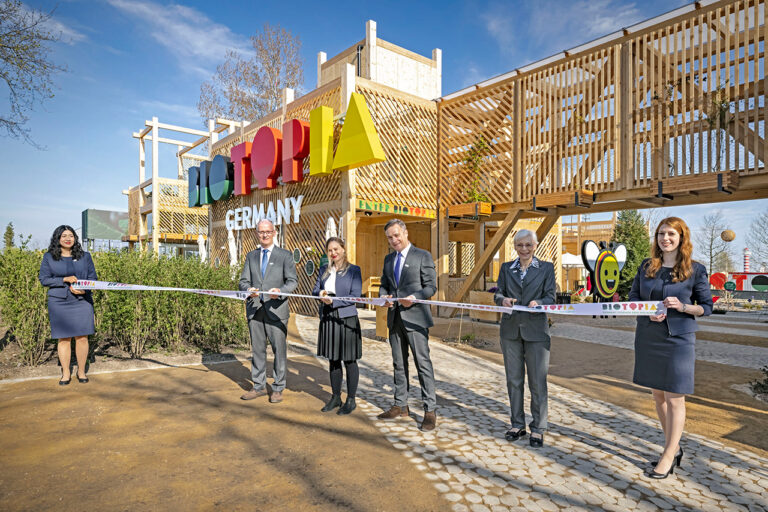 DEUTSCHER Garten auf der FLORIADE 2022 eröffnet