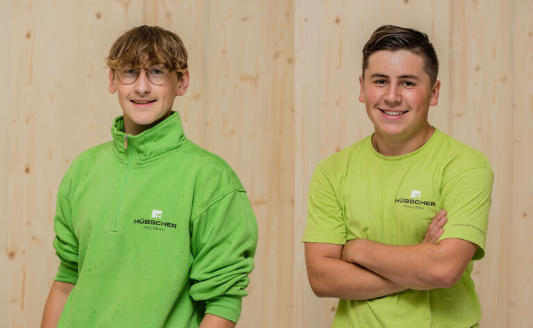 Levin Tschirky und Luca Palumbo